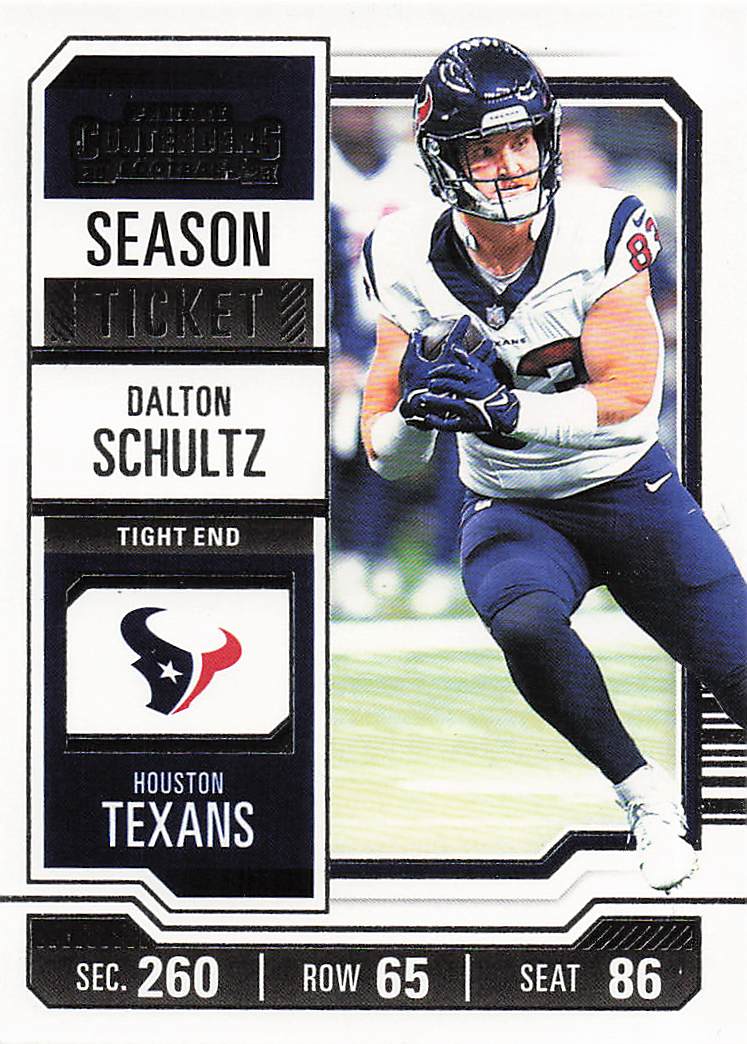 2023 Panini Contenders Football Dalton Schultz #41