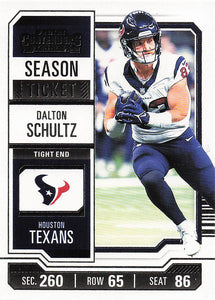 2023 Panini Contenders Football Dalton Schultz #41
