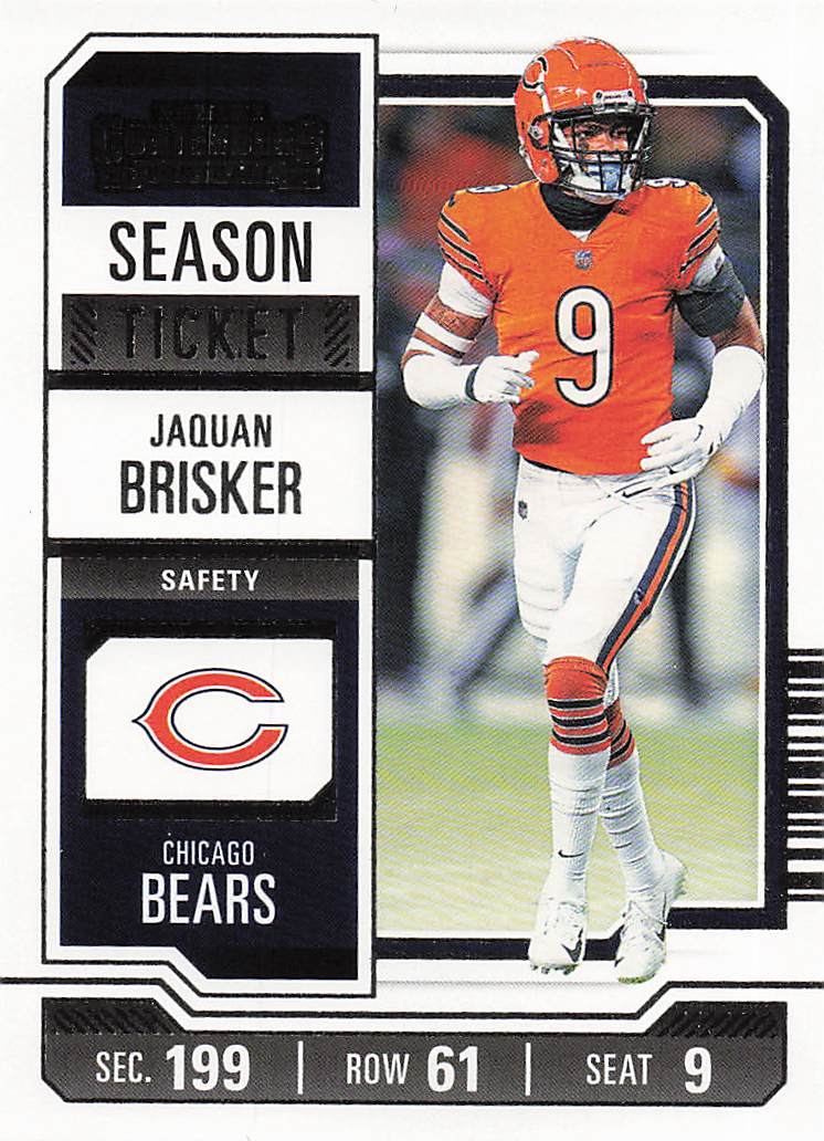 2023 Panini Contenders Football Season Ticket Retail Jaquan Brisker #19