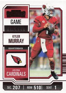 2023 Panini Contenders Football Game Ticket Red Ja'Marr Chase #21