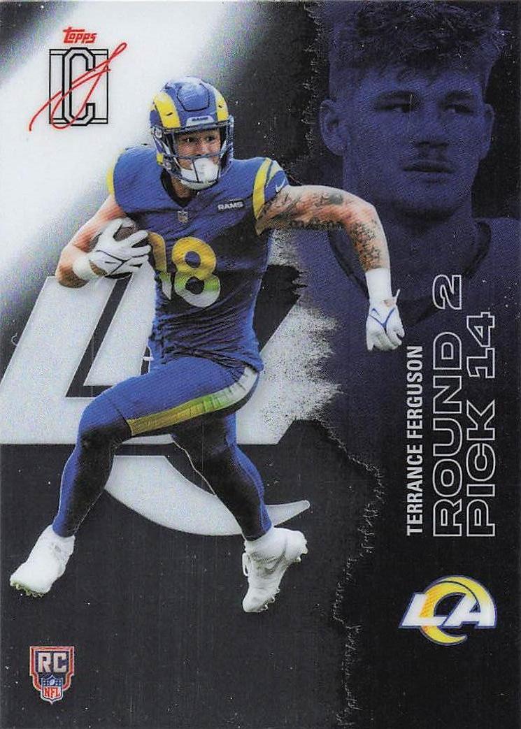 2025 Topps Signature Class Football Chrome Terrance Ferguson #178 Rookie