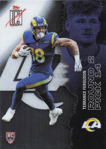 2025 Topps Signature Class Football Chrome Terrance Ferguson #178 Rookie