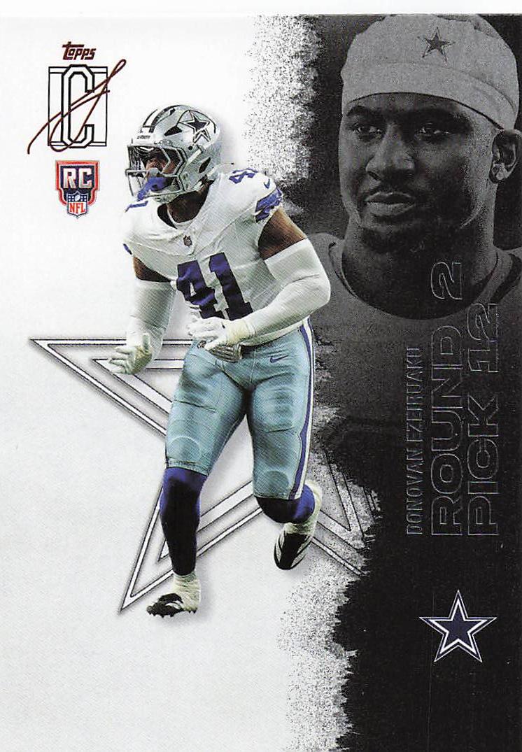 2025 Topps Signature Class Football Donovan Ezeiruaku #206 Rookie