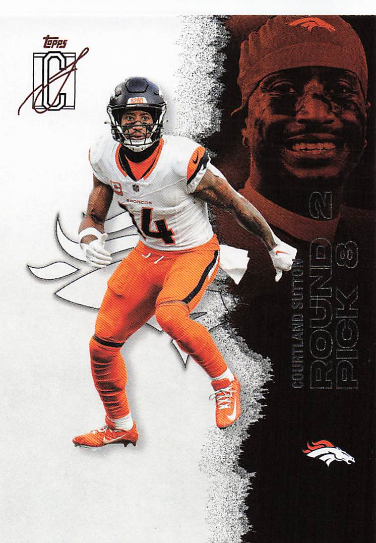 2025 Topps Signature Class Football Courtland Sutton #17