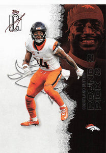 2025 Topps Signature Class Football Courtland Sutton #17