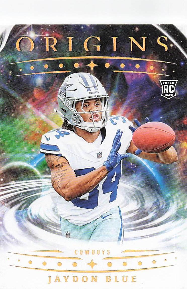 2025 Panini Origins Football Jaydon Blue #140 Rookie