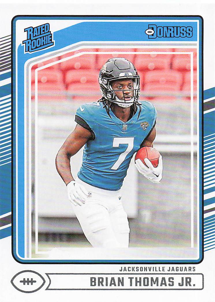 2024 Donruss Football Brian Thomas Jr. #313 Rookie