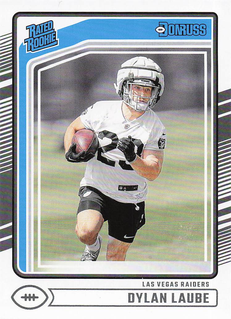 2024 Donruss Football Dylan Laube #372 Rookie