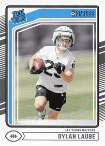 2024 Donruss Football Dylan Laube #372 Rookie