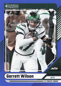 2024 Donruss Football Press Proof Blue Garrett Wilson #164