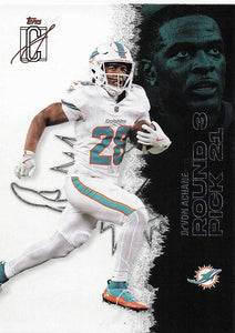2025 Topps Signature Class Football De'Von Achane #35