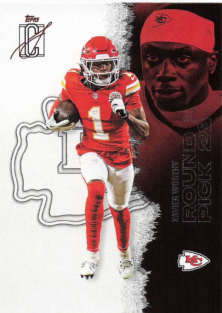 2025 Topps Signature Class Football Xavier Worthy #28