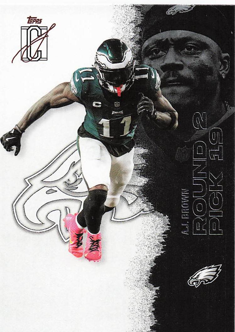 2025 Topps Signature Class Football A.J. Brown #93