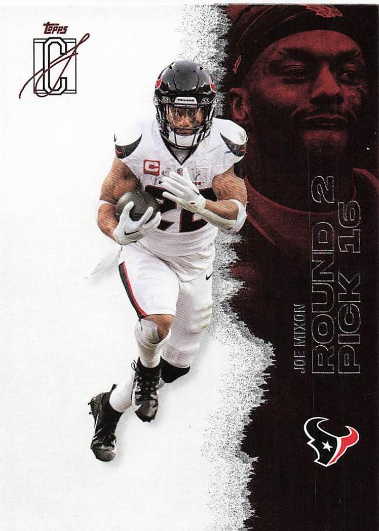 2025 Topps Signature Class Football Joe Mixon #77