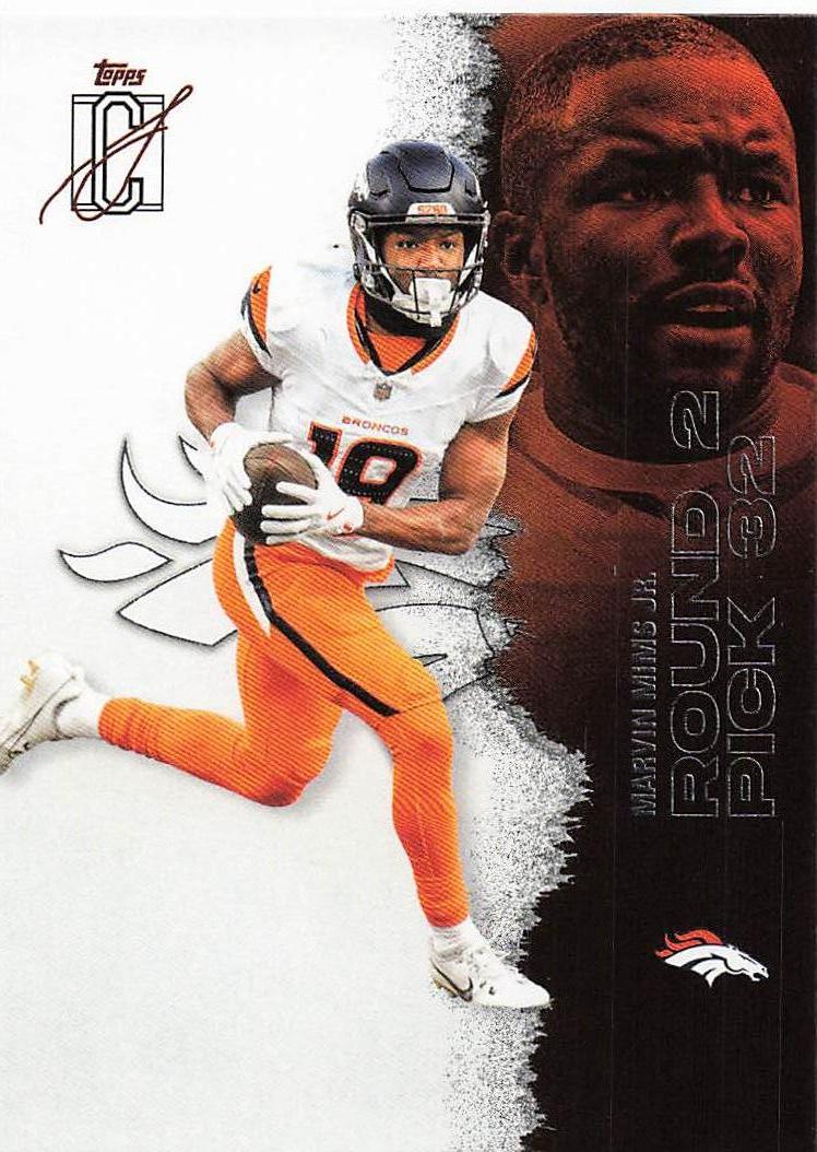 2025 Topps Signature Class Football Marvin Mims Jr. #73