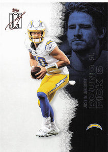 2025 Topps Signature Class Football Justin Herbert #30