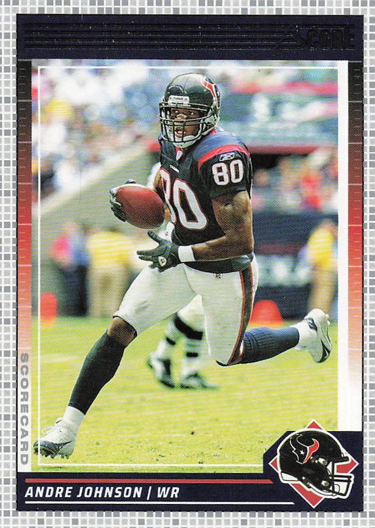 2024 Score Football Scorecard Andre Johnson #117