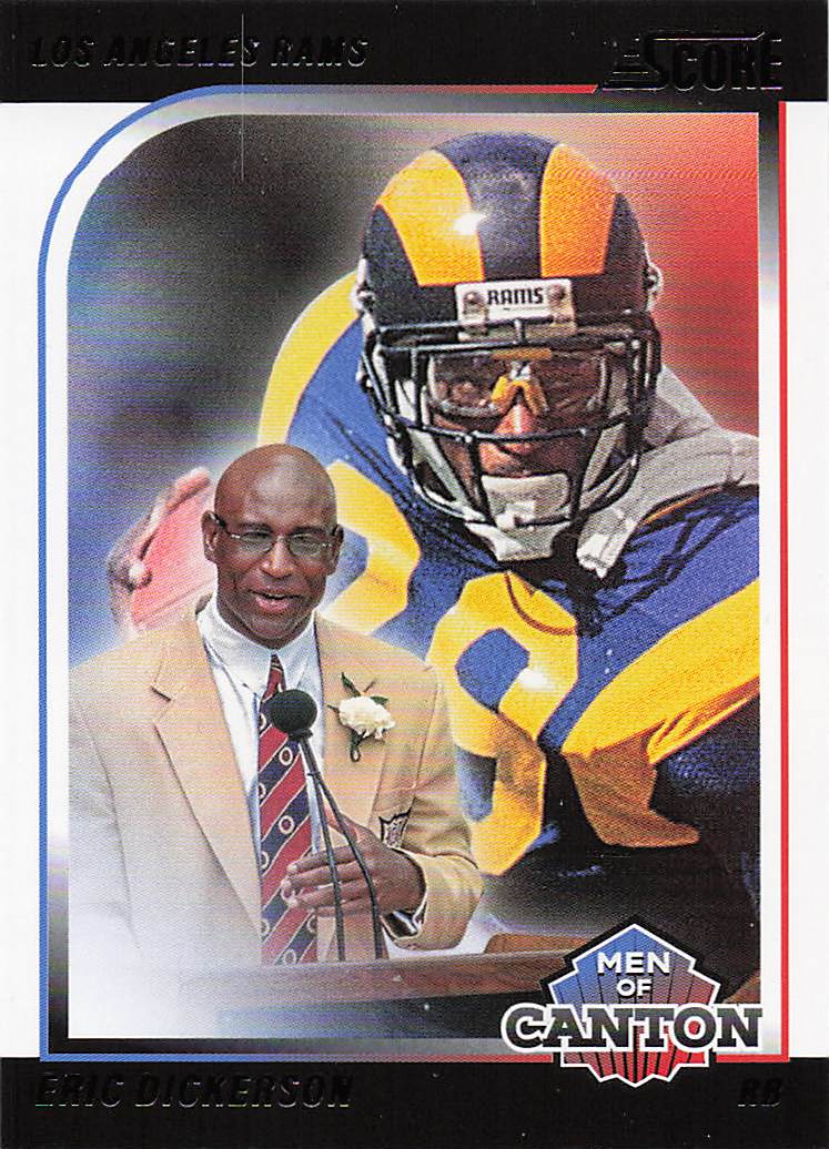2024 Score Football Men of Canton Eric Dickerson #6