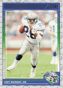 2024 Score Football Scorecard Curt Warner #260