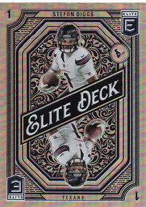 2024 Donruss Elite Football Elite Deck Stefon Diggs #13