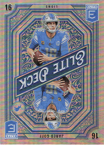 2024 Donruss Elite Football Elite Deck Jared Goff #7