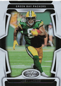 2025 Panini Certified Football Josh Jacobs #38
