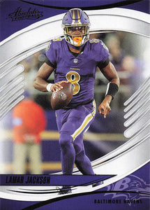 2025 Panini Absolute Football Retail Lamar Jackson #97