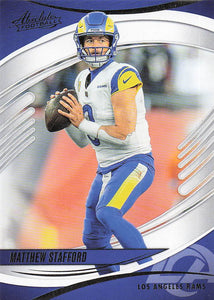 2025 Panini Absolute Football Retail Matthew Stafford #42