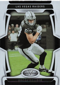 2025 Panini Certified Football Brock Bowers #53