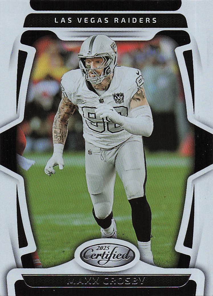 2025 Panini Certified Football Maxx Crosby #54