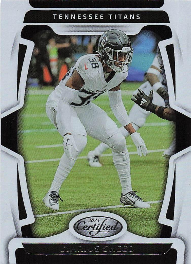 2025 Panini Certified Football L'Jarius Sneed #97