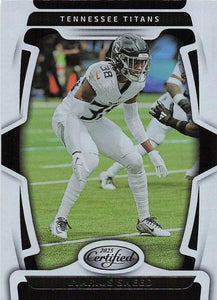 2025 Panini Certified Football L'Jarius Sneed #97