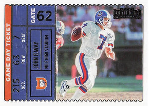 2022 Panini Contenders Football Game Day Ticket John Elway #GDT-JEL