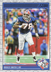 2024 Score Football Scorecard Bruce Smith #36