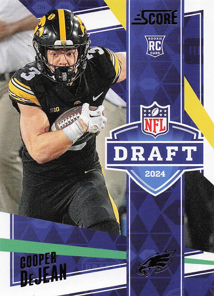 2024 Score Football NFL Draft Cooper DeJean #19