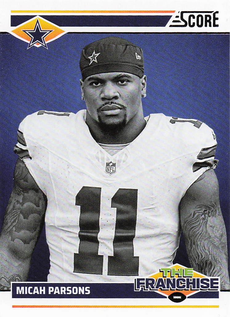 2024 Score Football The Franchise Micah Parsons #9