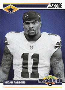 2024 Score Football The Franchise Micah Parsons #9