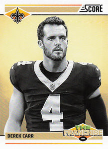 2024 Score Football The Franchise Derek Carr #23