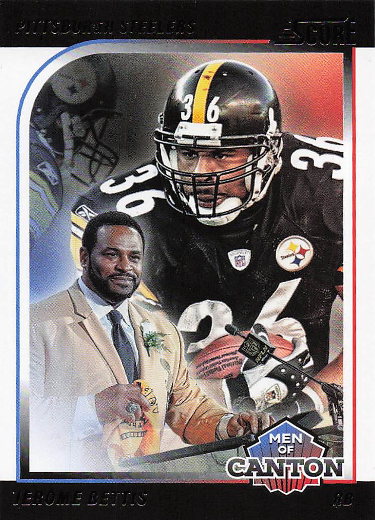 2024 Score Football Men of Canton Jerome Bettis #7