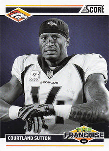 2024 Score Football The Franchise Courtland Sutton #10