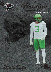 2024 Panini Prestige Football Dots Xtra Points Brandon Dorlus #360 Rookie