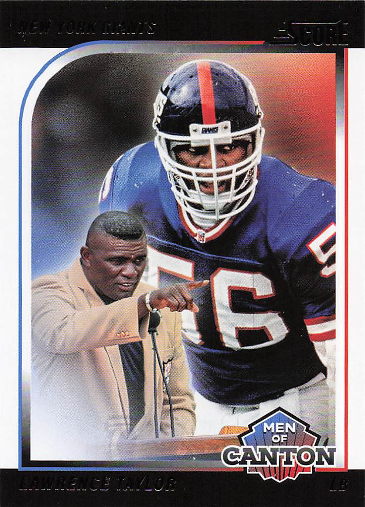 2024 Score Football Men of Canton Lawrence Taylor #11