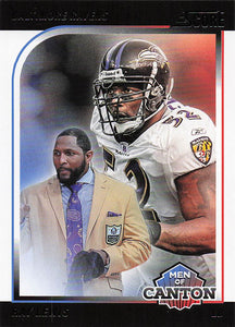 2024 Score Football Men of Canton Ray Lewis #15
