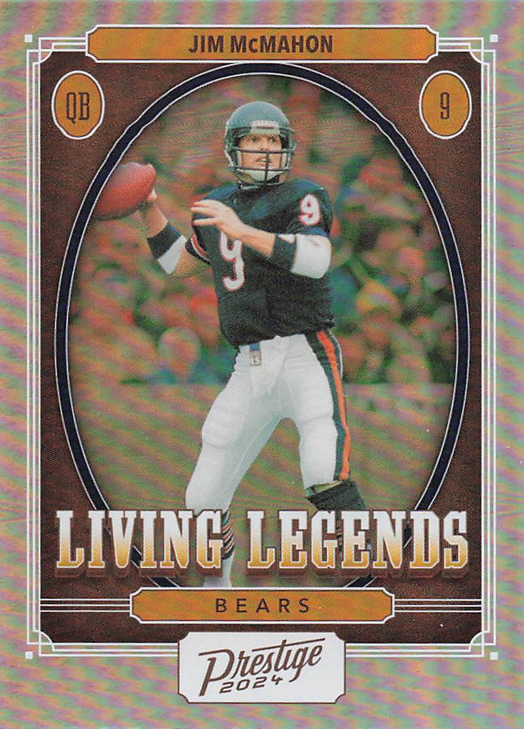 2024 Panini Prestige Football Living Legends Jim McMahon #LL-JMN