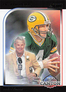 2024 Score Football Men of Canton Brett Favre #3