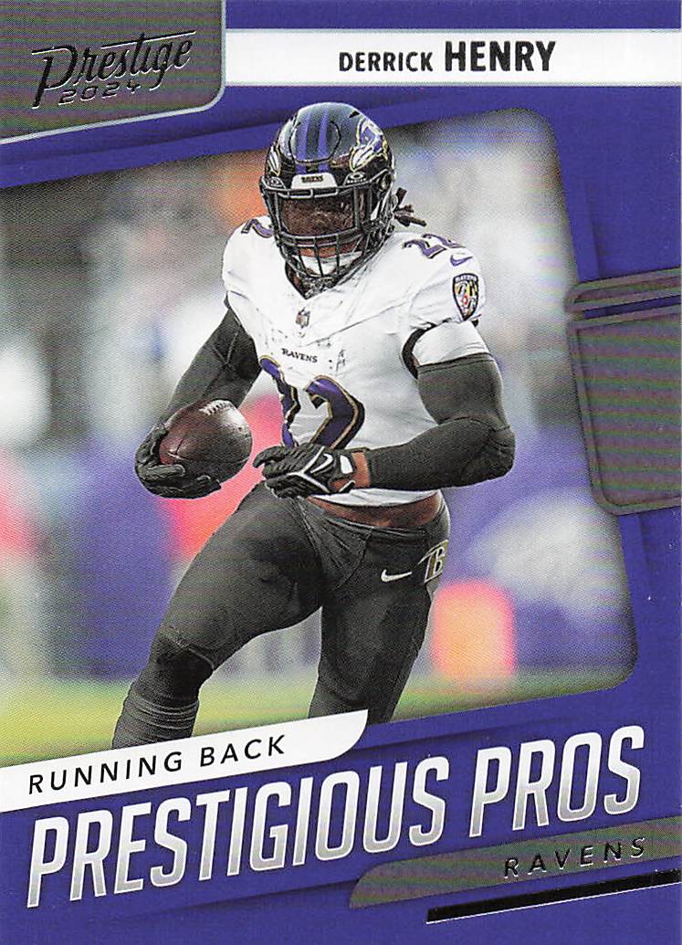 2024 Panini Prestige Football Prestigious Pros Derrick Henry #PP-DHY