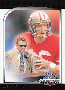 2024 Score Football Men of Canton Joe Montana #8