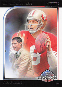 2024 Score Football Men of Canton Steve Young #17