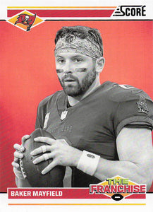 2024 Score Football The Franchise Baker Mayfield #30