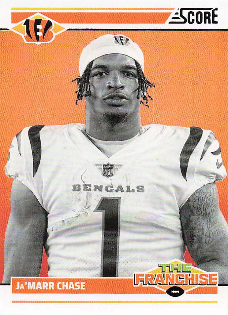 2024 Score Football The Franchise Ja'Marr Chase #7